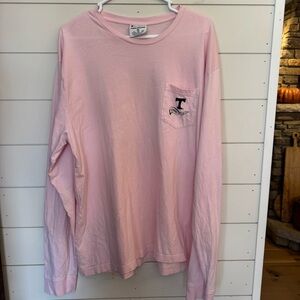 Tennessee Volunteers Champion Pink Long Sleeve Tee Shirt Sz. 2XL Unisex